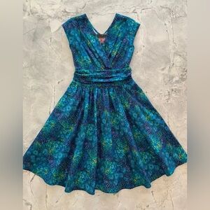 Retrolicious Peacock Dress - worn once!
